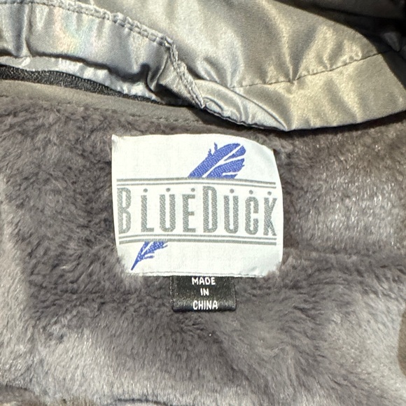 Blue Duck Shearling Ladies fur trimmed parka coat - Picture 2 of 7